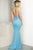 Baccio Couture - Sharon Paint - Caviar Jersey In Blue