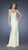 GiGi - Delicate High-Neck Illusion Sheath Gown with Cap Sleeves 19942 In Yellow