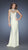 GiGi - Delicate High-Neck Illusion Sheath Gown with Cap Sleeves 19942 In Yellow