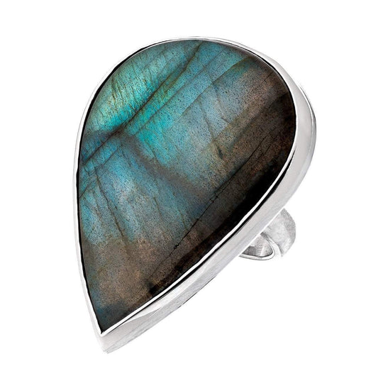 Heather Hawkins - Good Girls Revolt Ring - 18K White Gold Rhodium