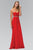 Jewel Embellished Sweetheart A-line Dress GL1016