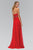 Jewel Embellished Sweetheart A-line Dress GL1016