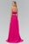 Shirred Chiffon Sweetheart A-Line Gown GL1058