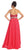 Sequined Strapless Chiffon High-Low Gown GL1060