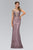Bead Embellished Lace Sheath Dress GL1065