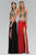 Jeweled Halter Neck Jersey Trumpet Dress GL1070