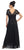 Lace Embellished Short Sleeve V-neck Dress GL1081