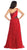 Laced One Shoulder Strap Chiffon Dress GL1086