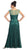 Embellished Cap Sleeve Illusion Bateau Dress GL1089