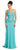 Lace Embellished Asymmetrical Neck Dress GL1093