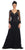Quarter Sleeve Applique Chiffon Gown GL1097