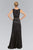 Lace Embellished Bateau Neck Sheath Dress GL1101