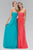 Pleated Sweetheart Chiffon A-line Dress GL1122
