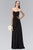 Strapless Ruched Sweetheart Chiffon Dress GL1125