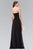 Strapless Ruched Sweetheart Chiffon Dress GL1125