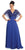 Sequined V-neck Chiffon A-line Dress GL1145