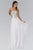 Jeweled Strapless Chiffon A-Line Gown GL1149