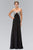 Jewel Accented Sweetheart Chiffon Dress GL1151