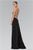 Jewel Accented Sweetheart Chiffon Dress GL1151
