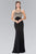 Gilded Illusion Lattice Sheath Gown GL1303