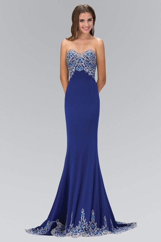 Beaded Sweetheart Mermaid Gown GL1367