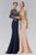 Laced Bateau Neck Long Sleeve Dress GL1368