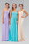 Shirred One-Shoulder Sweetheart Gown GL1390