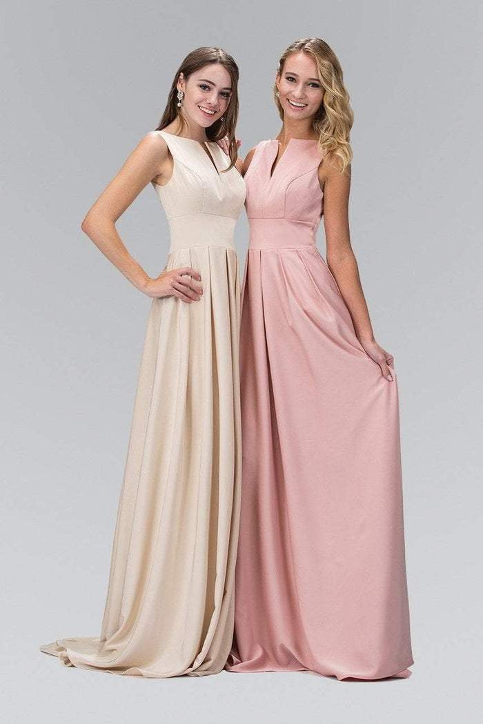 Bateau Neck Jersey Dress GL1391