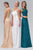 Bateau Illusion Lace Sheath Gown GL1392
