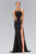 Bead Embellished Scoop Neck Gown GL1399