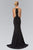 Bead Embellished Scoop Neck Gown GL1399