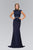 Laced High Neck Gown GL1421