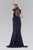 Laced High Neck Gown GL1421
