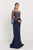 GL1500 Two Piece Sheer Dress with Bell Sleeves