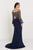 GL1500 Two Piece Sheer Dress with Bell Sleeves