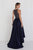 GL1501 Jewel Embellished Mikado High Low Dress