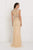 GL1503 Sheer Lace Embellished Evening Gown