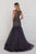 GL1510 Sleeveless Fitted Tulle Trumpet Gown