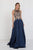 GL1520 Gilded Illusion Halter A-line Dress