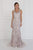 GL1530 Embroidered Scoop Sheath Dress