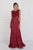 GL1531 Embellished Illusion Fitted Evening Dress