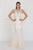 GL1536 Embellished Sheer Bateau Sheath Dress