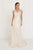 GL1539 Lace Embellished Illusion Jewel Sheath Dress