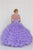 GL1555 Jeweled Ruffled Ballgown With Bolero