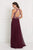 GL1564 Bedazzled Illusion Halter Chiffon A-line Dress