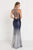 GL1573 Sequin Ornate Illusion Paneled Gown