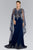 GL1596 Embellished Illusion Bateau Sheath Dress