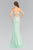 Sequined Lace Sweetheart Mermaid Gown  GL2004
