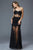 Laced Sweetheart Tulle Trumpet Dress GL2012