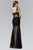 Laced Sweetheart Tulle Trumpet Dress GL2012